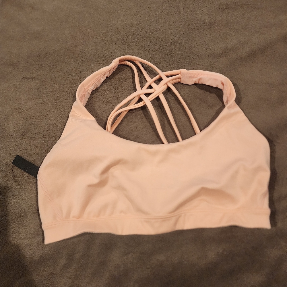 Women's Baby Pink Strappy Bralette Victorias secret
